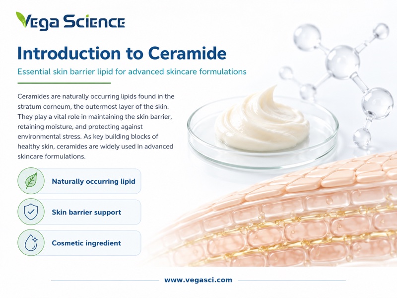 Ceramide ingredient overview infographic
