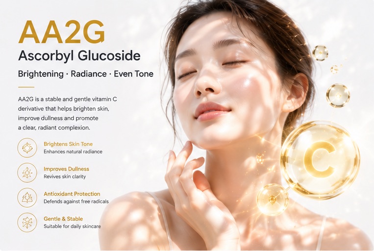 Ascorbyl Glucoside brightening cosmetic research context
