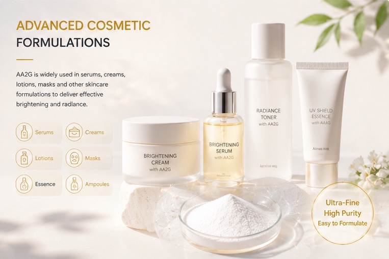 Ascorbyl Glucoside cosmetic formulation and quality assurance context