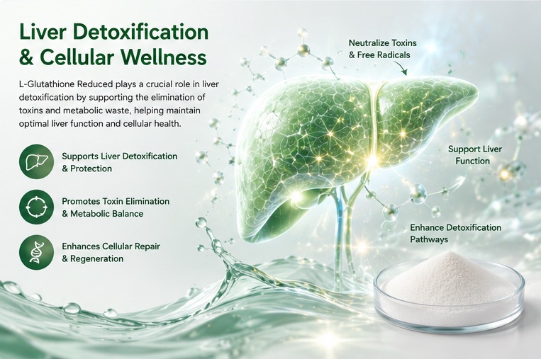 L-Glutathione Reduced liver and cellular wellness research context