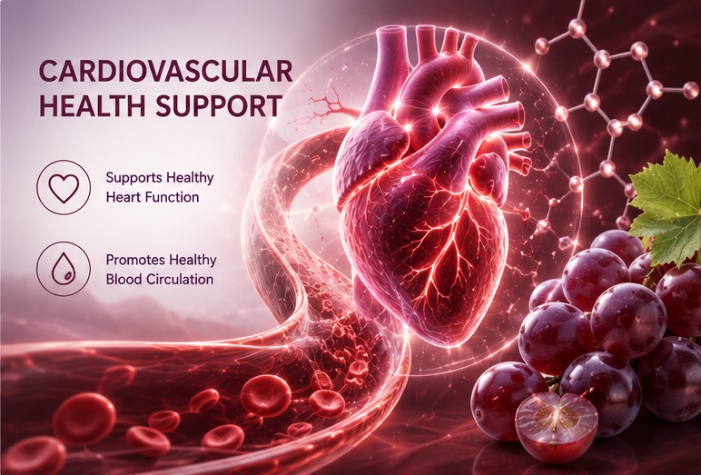 Resveratrol cardiovascular and antioxidant research context